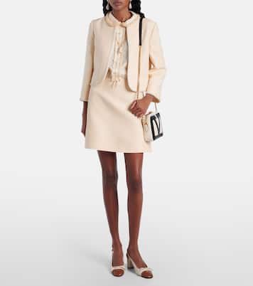 Valet du Roi leather slingback pumps | Valentino Garavani