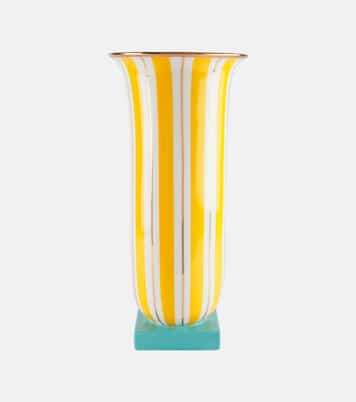 Portofino striped porcelain vase | Jonathan Adler