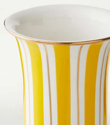 Portofino striped porcelain vase | Jonathan Adler