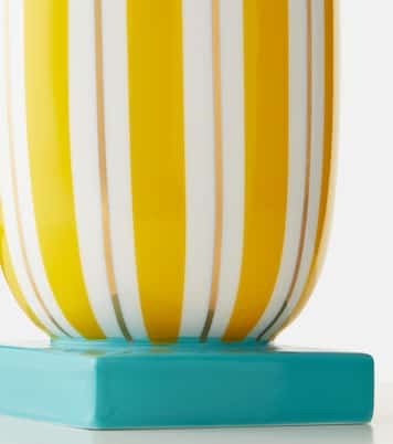 Portofino striped porcelain vase | Jonathan Adler