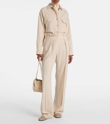 Linen and wool shirt | Loro Piana