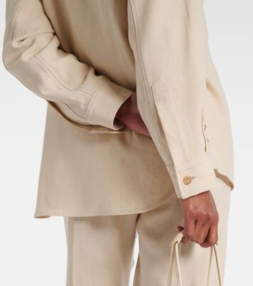 Linen and wool shirt | Loro Piana