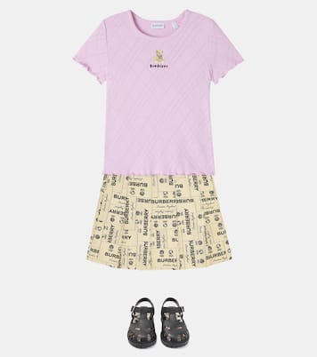 T-shirt Thomas Bear in cotone | Burberry Kids