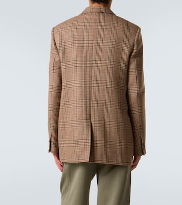 Blazer de lana a cuadros Príncipe de Gales | Loewe