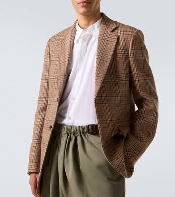 Blazer de lana a cuadros Príncipe de Gales | Loewe