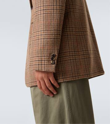 Blazer de lana a cuadros Príncipe de Gales | Loewe
