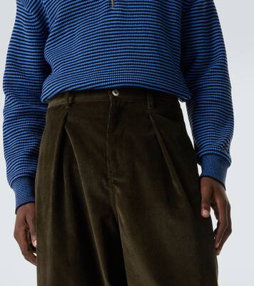 Cotton corduroy wide-leg pants | JW Anderson