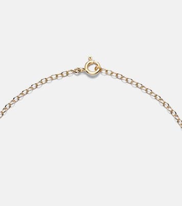 Collana Broche Mimosa in oro 9kt e 18kt con pietre preziose | Yvonne Léon