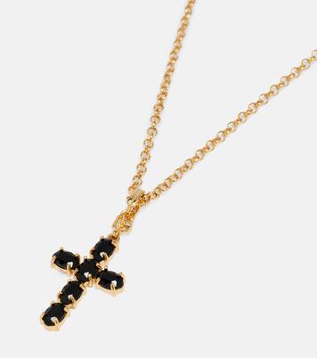 Collar de cadena Cross adornado | Dolce&Gabbana