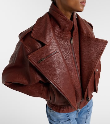 Aneli leather bomber jacket | Isabel Marant