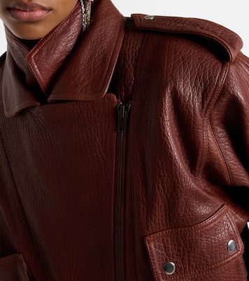 Aneli leather bomber jacket | Isabel Marant