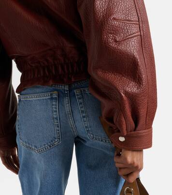 Aneli leather bomber jacket | Isabel Marant