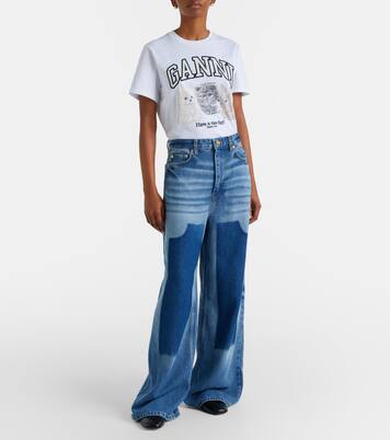 Wide-Leg Jeans | Ganni