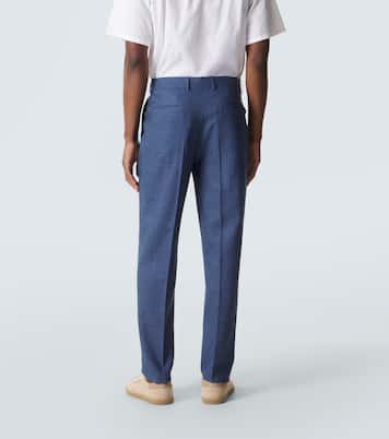 Schmale Hose aus Leinen | Zegna