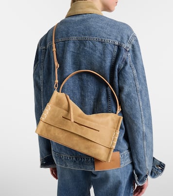 Loafer Small suede shoulder bag | JW Anderson