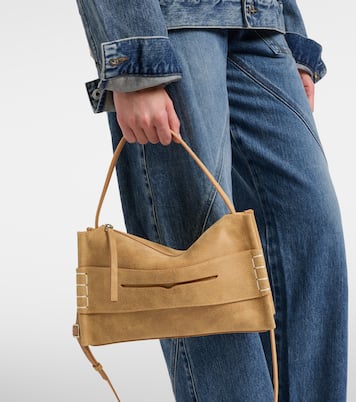 Loafer Small suede shoulder bag | JW Anderson