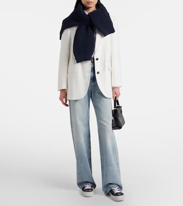 Monili suede-trimmed sneakers | Brunello Cucinelli