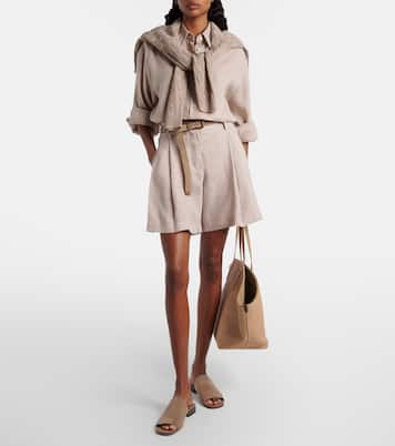 Shorts aus Leinen | Brunello Cucinelli