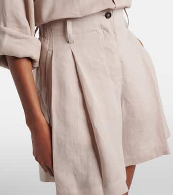 Shorts aus Leinen | Brunello Cucinelli