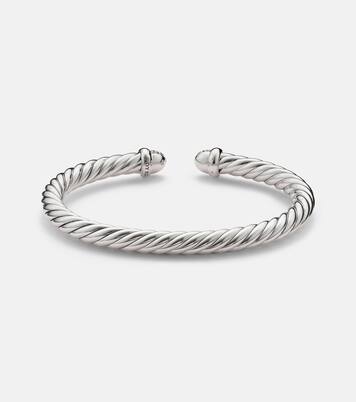 Bracelet Cable Flex® en argent sterling et diamants | David Yurman