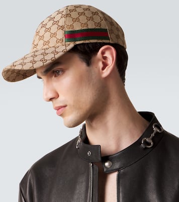 GG帆布Web Stripe棒球帽 | Gucci