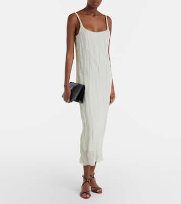 Cotton-blend midi dress | Róhe