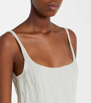 Cotton-blend midi dress | Róhe