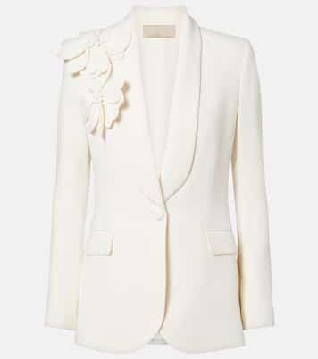 Blazer à appliqués floraux | Elie Saab