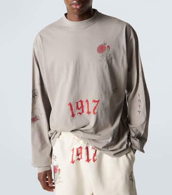 Printed cotton jersey T-shirt | Balenciaga