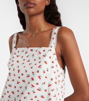 Minikleid Delia aus Baumwolle mit Spitze | Posse