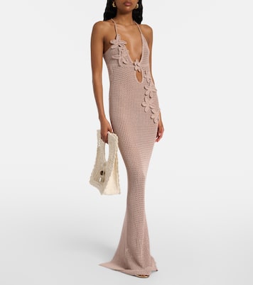 Maxikleid Hilsa aus Lamé | Bananhot