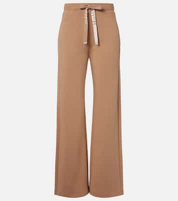Cotton-blend jersey wide-leg sweatpants | 'S Max Mara