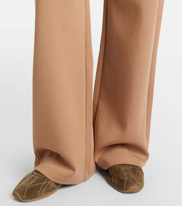 Cotton-blend jersey wide-leg sweatpants | 'S Max Mara