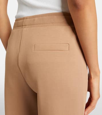 Cotton-blend jersey wide-leg sweatpants | 'S Max Mara