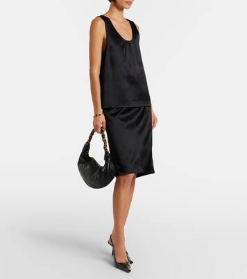 Amalia Small leather shoulder bag | Saint Laurent