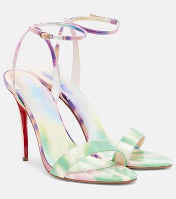Miss Z tie dye patent leather sandals | Christian Louboutin