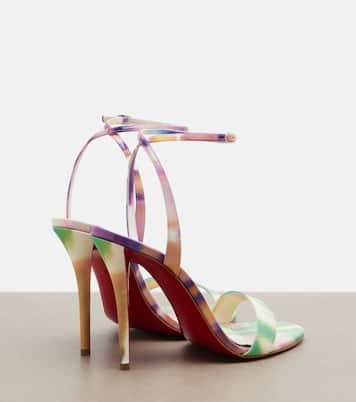 Miss Z tie dye patent leather sandals | Christian Louboutin