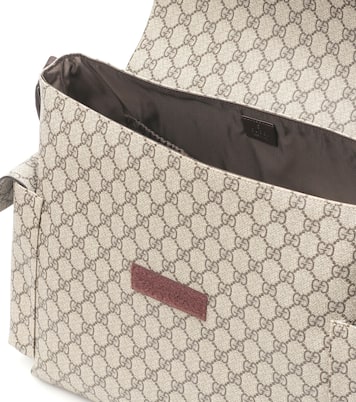 GG Supreme printed changing bag | Gucci Kids