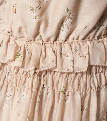 Floral silk maxi dress | Amiri