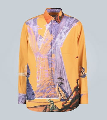 Valentino camisa estampado Yellow City | Valentino