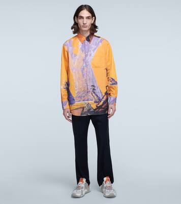 Valentino camisa estampado Yellow City | Valentino