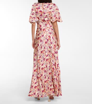 Robe longue à fleurs | Rabanne