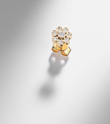 Einzelner Ohrring Bellis aus 18kt Gelbgold (750/1000) mit Diamanten | Sophie Bille Brahe