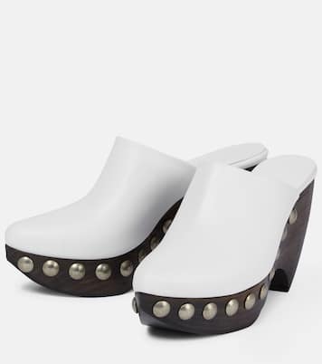 Zuecos de piel | Alaïa