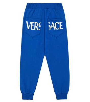Greca cotton jersey sweatpants | Versace Kids