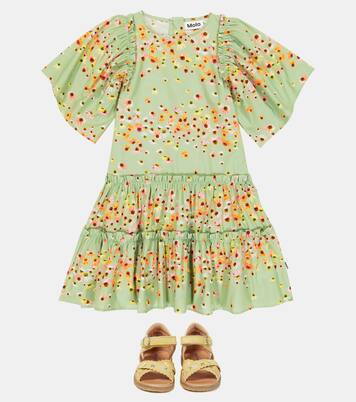 Robe Cat en coton à fleurs | Molo