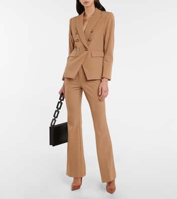 Pantalon évasé Azariah à taille haute | Veronica Beard