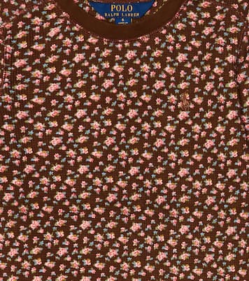 Robe pull Rowie à fleurs | Polo Ralph Lauren Kids