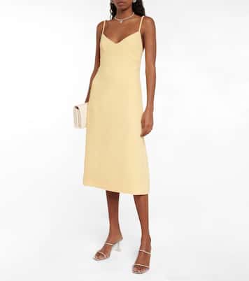 Robe midi Tribu en crêpe | Emilia Wickstead