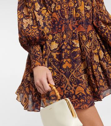 Robe Maja en coton mélangé imprimée | Ulla Johnson
